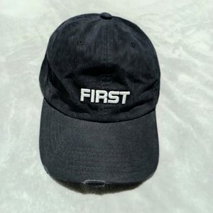 Casual Hat Pria navy black