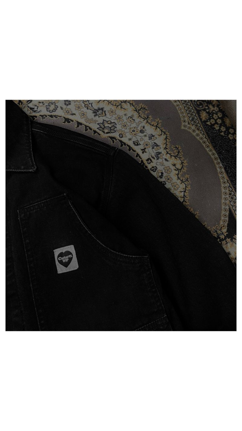 carhartt wip double front black jacket, foto 9