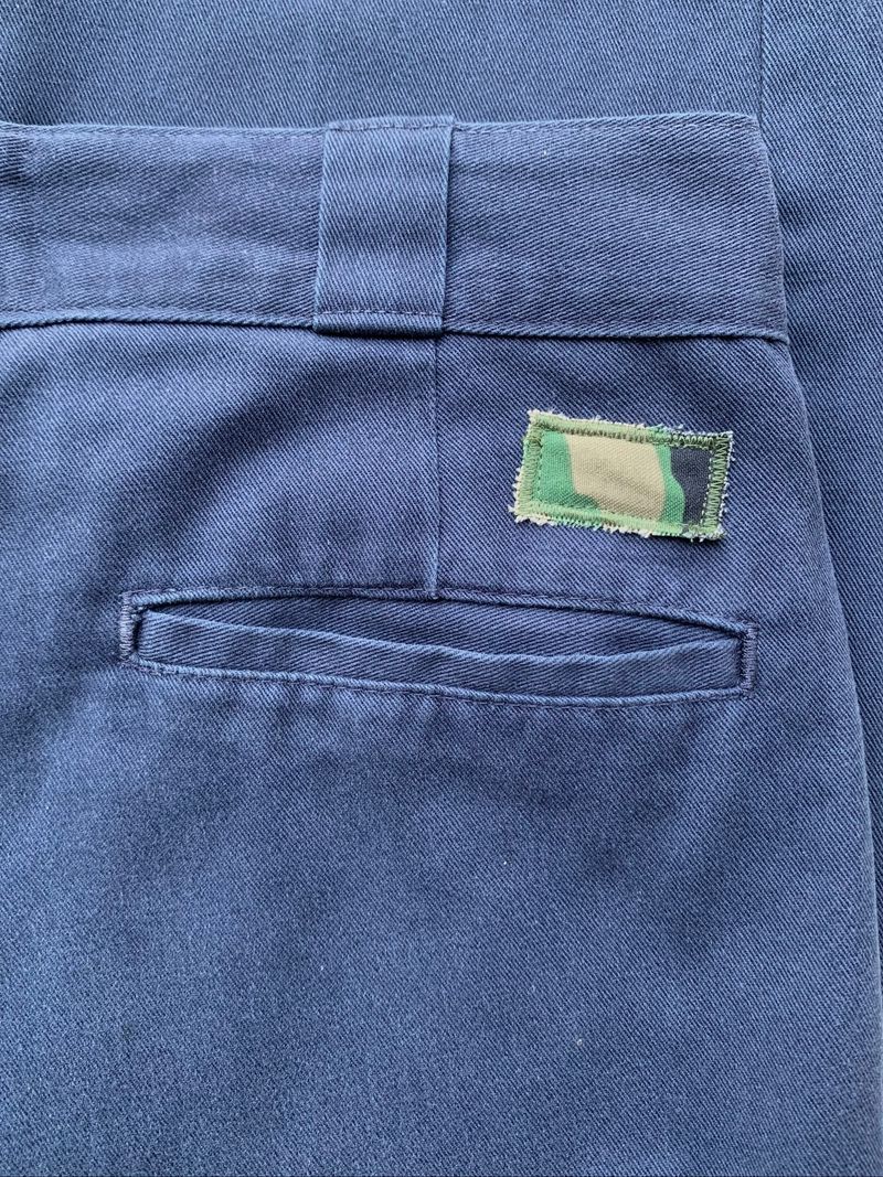 reworked camouflage knee dickies 2000s workpants, foto 6