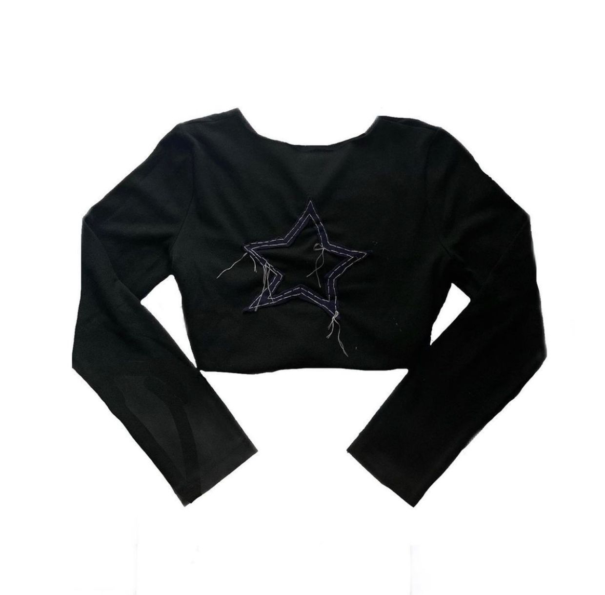 Goth Emo T-shirt Wanita black
