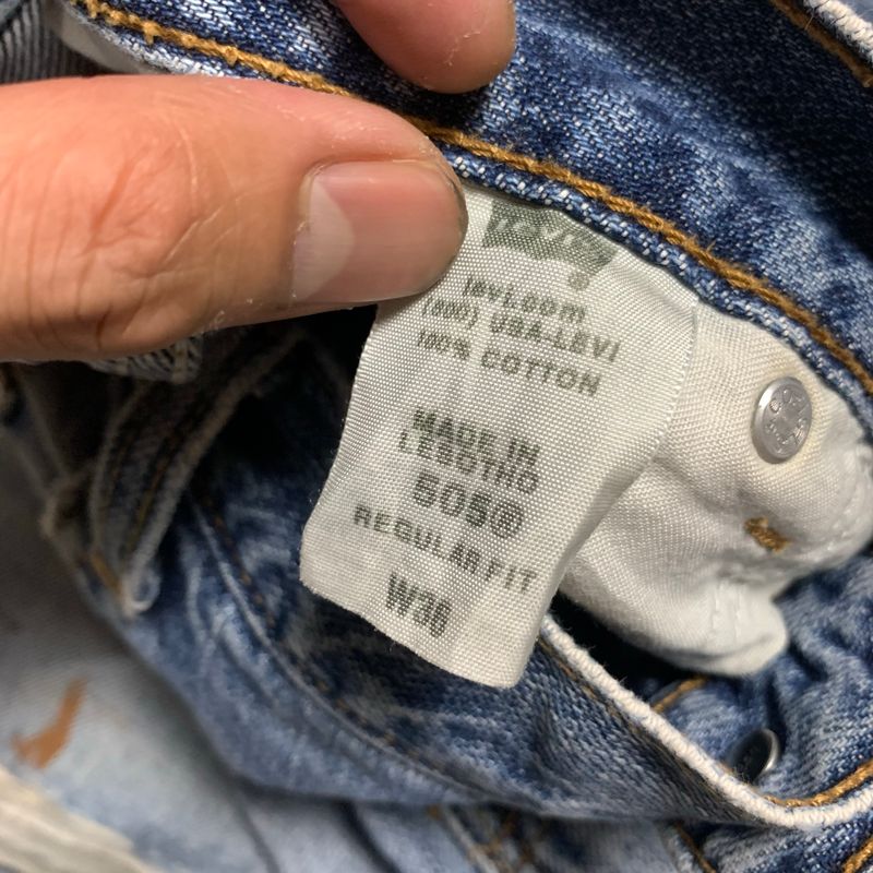 Levi's 505 shorts denim pants, foto 7