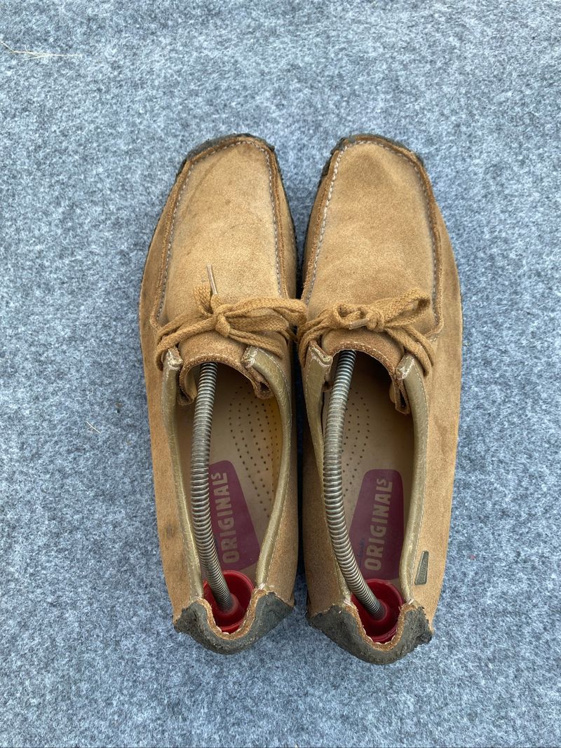 Clarks wallabee Natalie low suede, foto 3