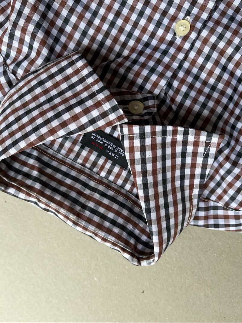 zara shirt Gingham, foto 6
