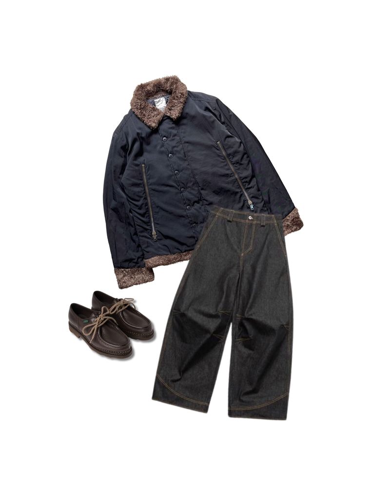 SPIN 🇯🇵 N-1 DECK JACKET Y2K, foto 4