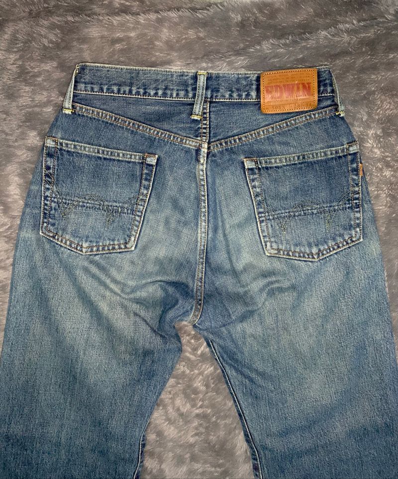 Edwin 505X Selvedge Weft Brown, foto 4