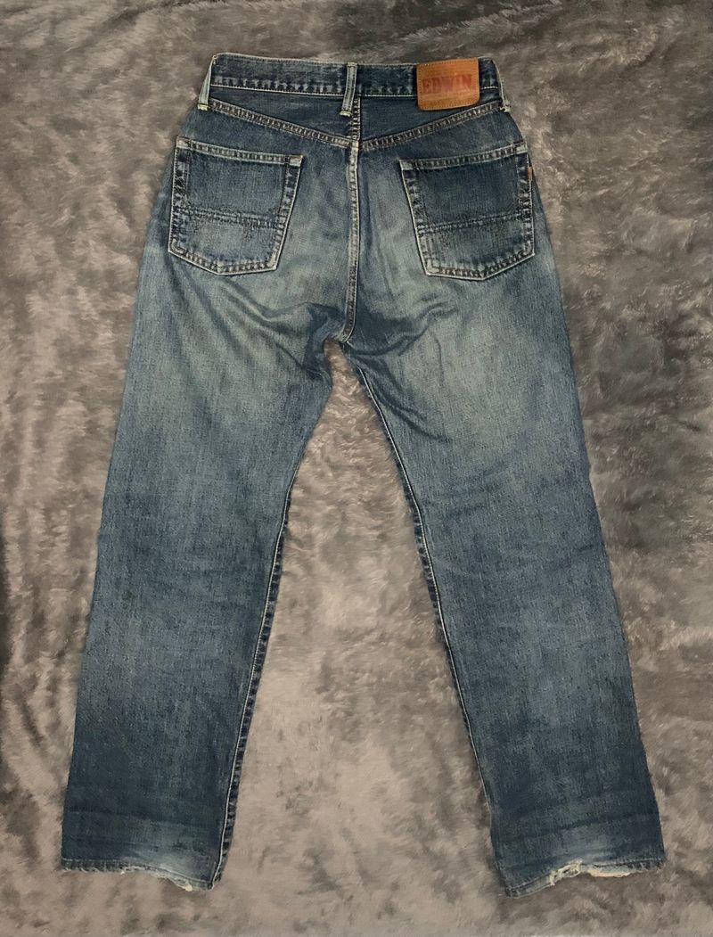 Edwin 505X Selvedge Weft Brown, foto 2