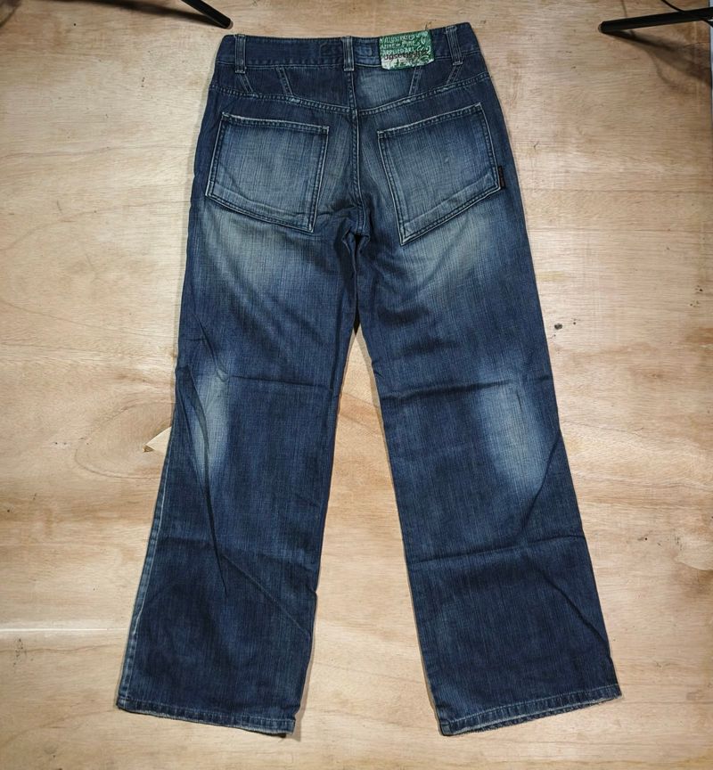 UPSET Loose Flare Baggy Jeans, foto 4
