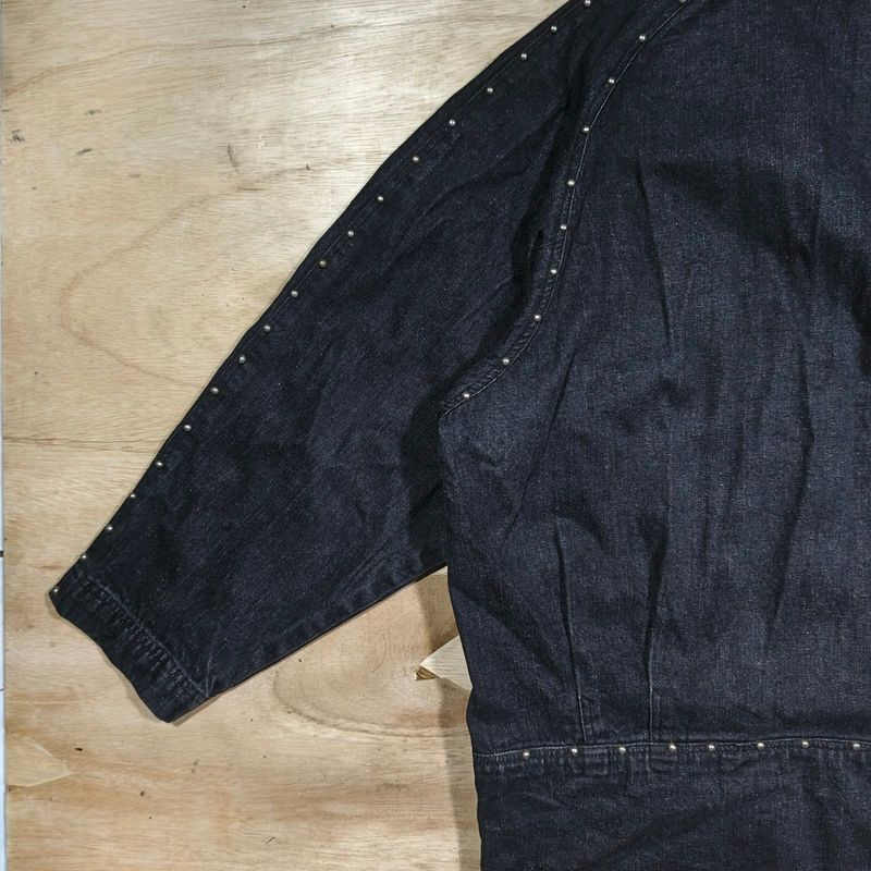 Spica Gothic Punk Studded Denim Jacket, foto 9