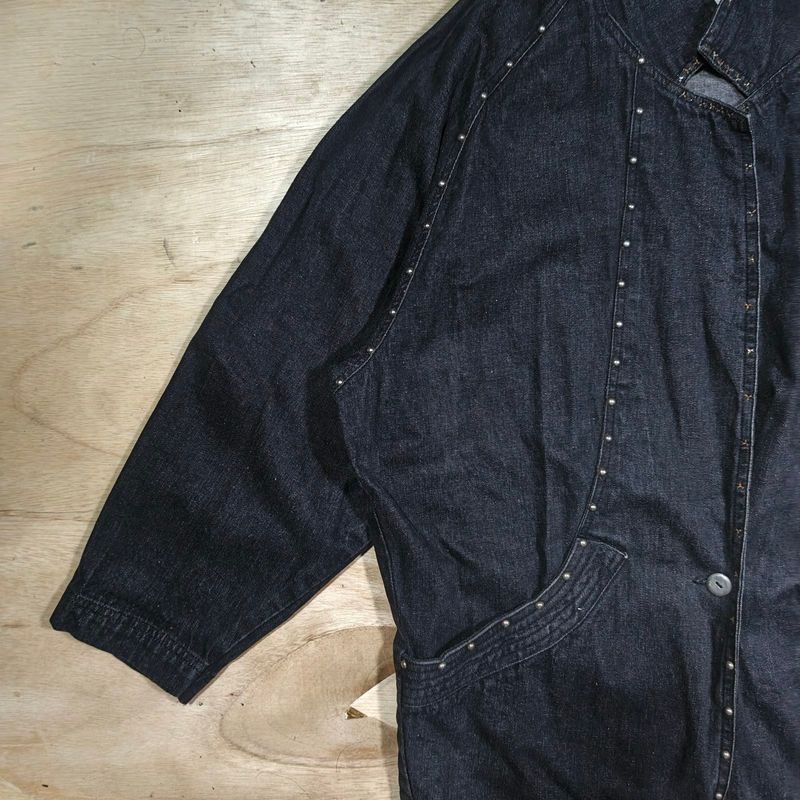 Spica Gothic Punk Studded Denim Jacket, foto 6