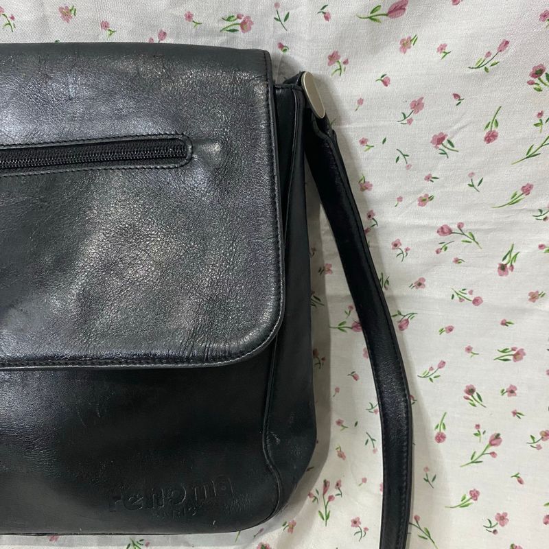 Renoma vintage leather bag, foto 4
