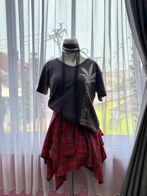 Shadow Fallen Angel V-Neck Tee