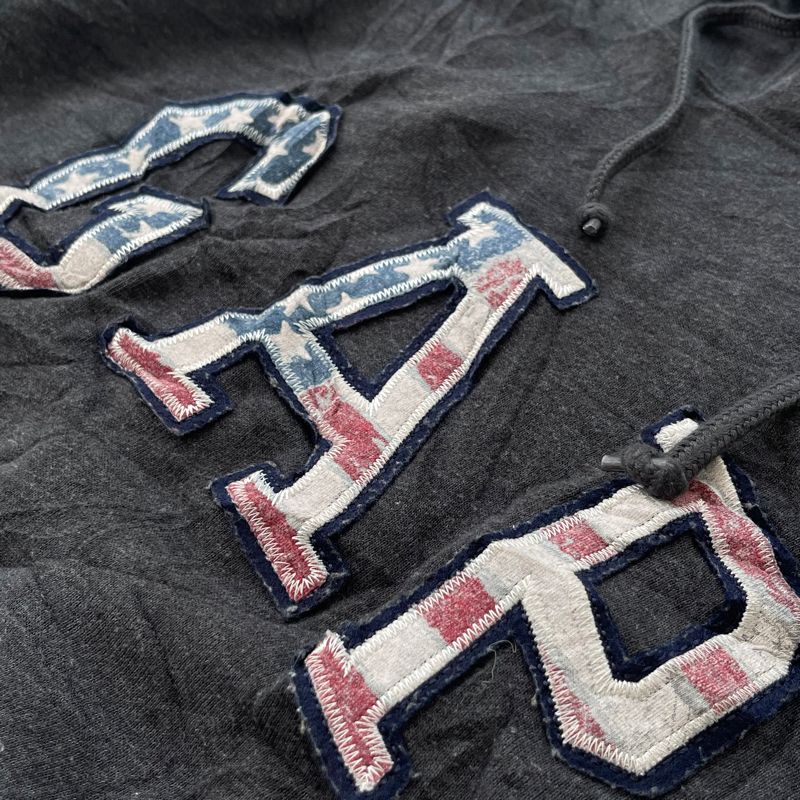 GAP Eimbordery Script Dark Gray Pullover, foto 4