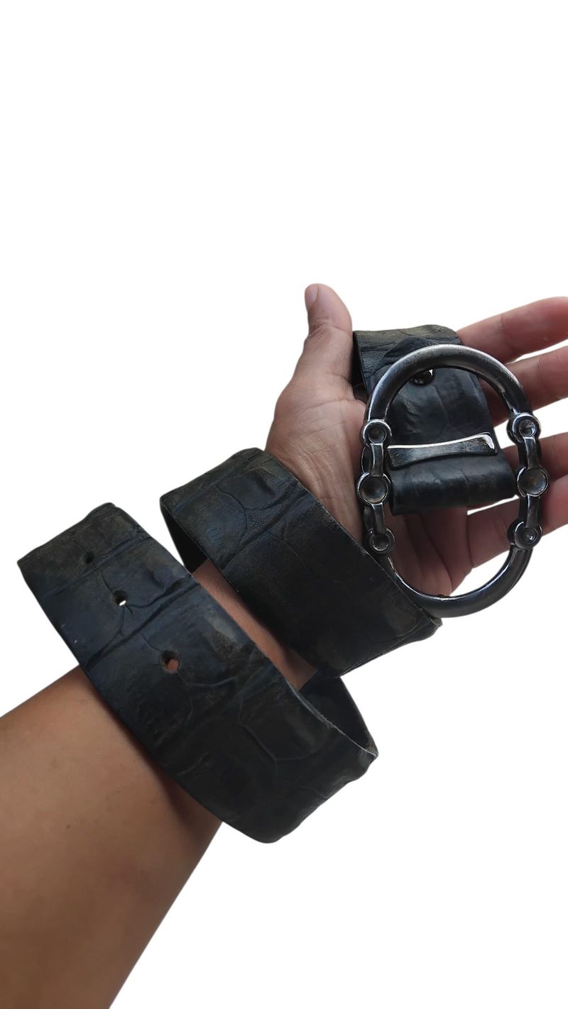 Vintage Crocodile skin belts, foto 2