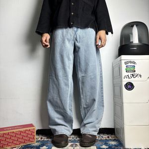 Japanese Blue Core Wide Leg Baggy Jeans size 35