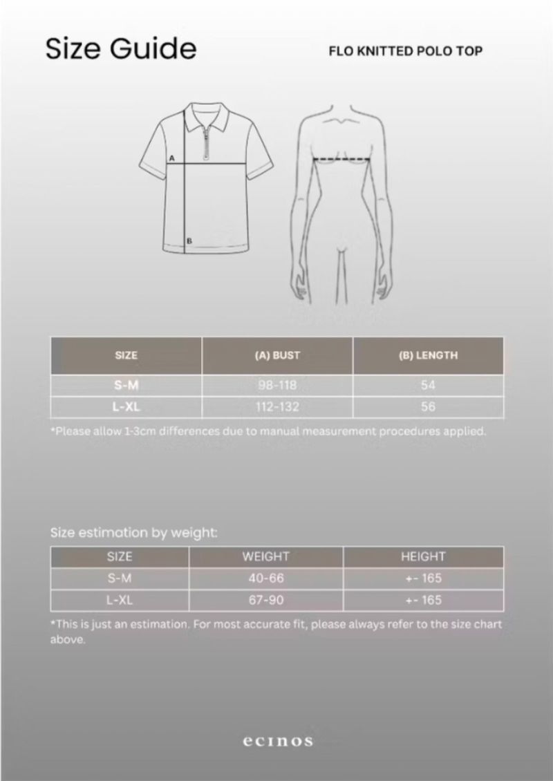 Ecinos Flo Knitted Polo Top, foto 4