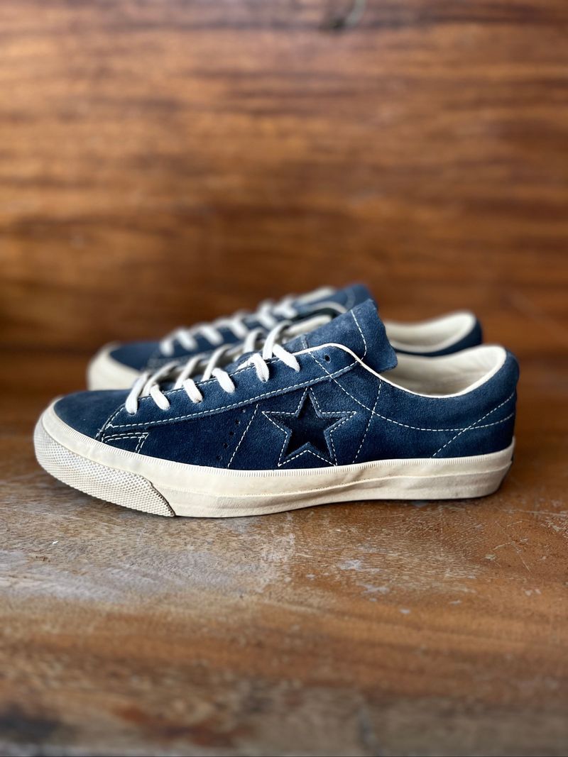 Converse one star x John Varvatos suede Blue, foto 3