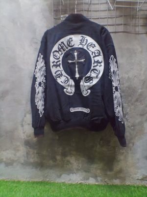 jaket varsity Chrome Hearts