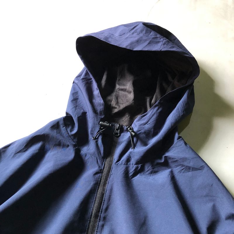 Uniqlo Gorpcore Windbreaker Pria navy, foto 4