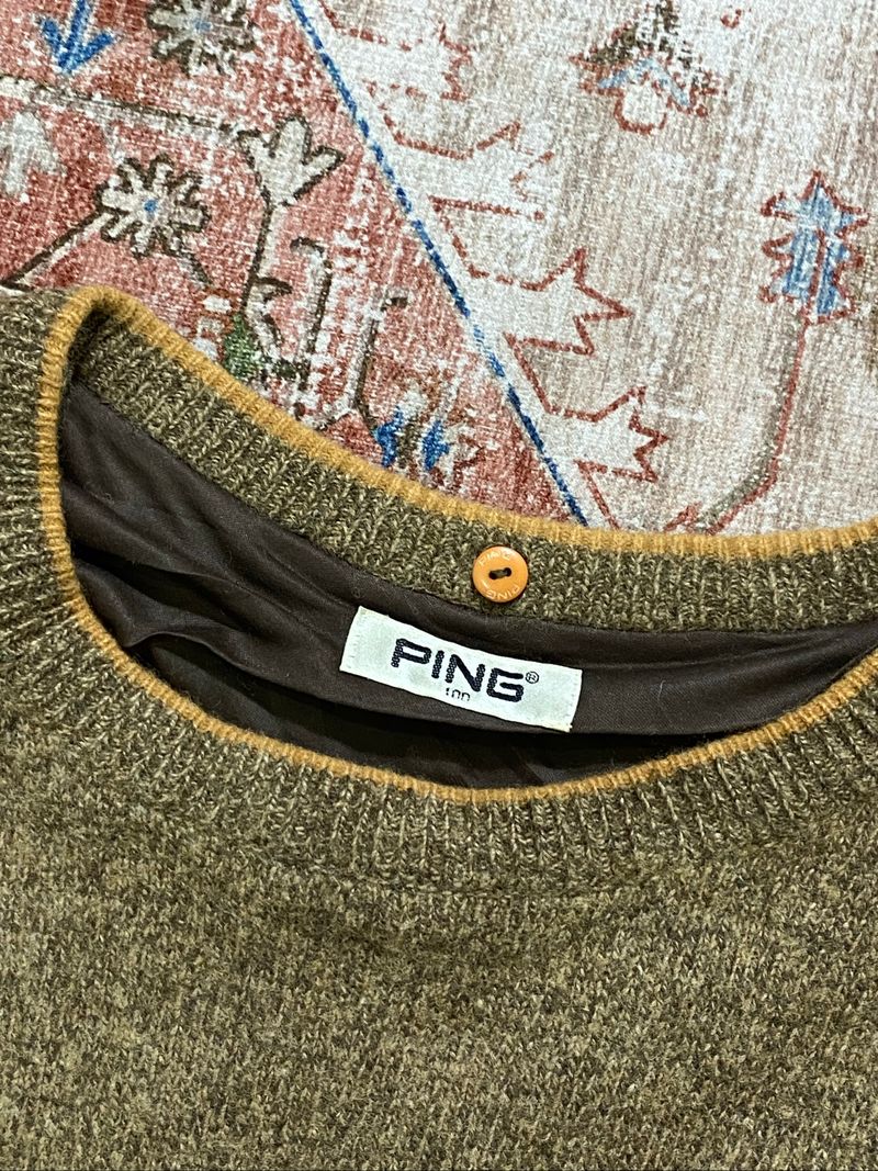 Knitwear Graphic Brown PING, foto 5