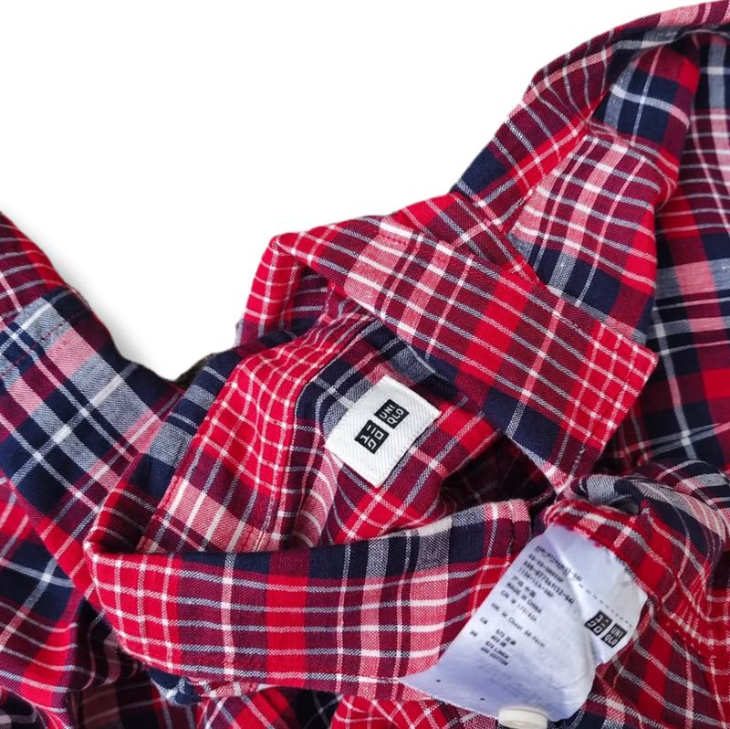 UNIQLO LINEN SHIRT | KEMEJA | MNZA, foto 3