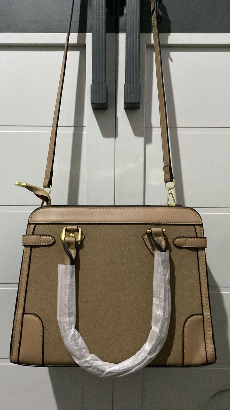 Mk satchel taupe, foto 4
