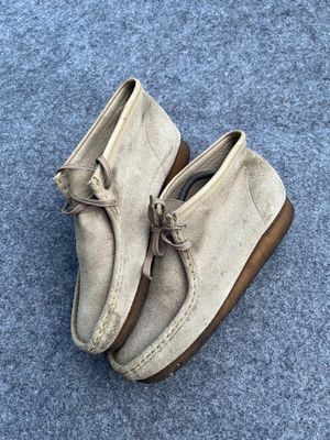 Clarks wallabee maple suede high top