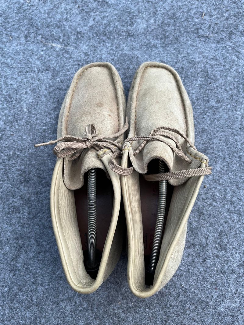 Clarks wallabee maple suede high top, foto 4