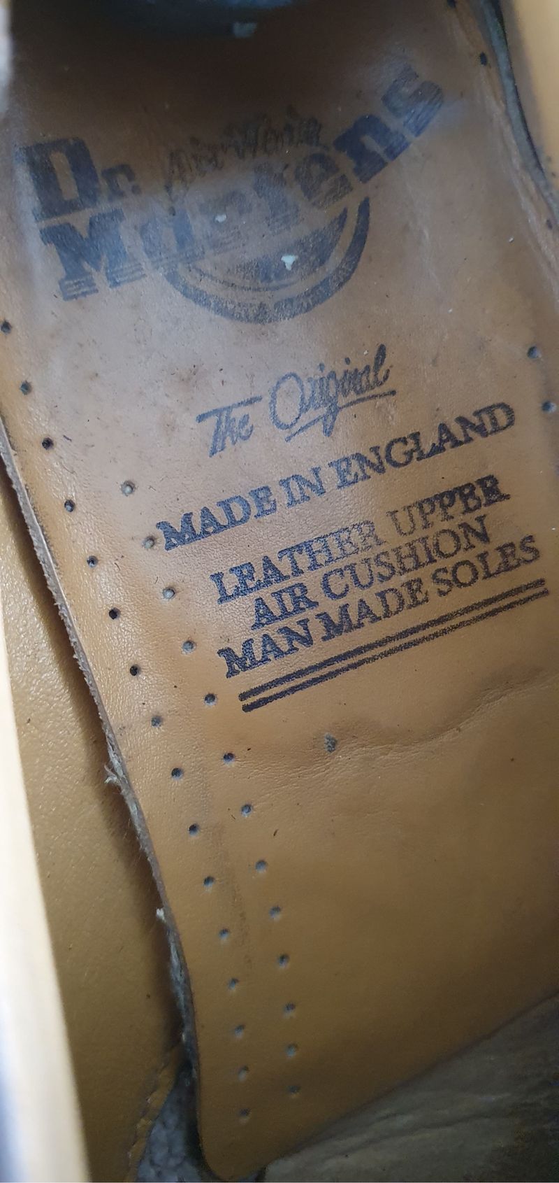 Dr. Martens 3989 Wingtip Brogues Made in England, foto 5