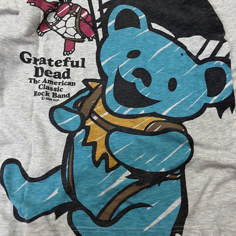GRATEFUL DEAD BIG LOGO LONGSLEEVE, foto 3