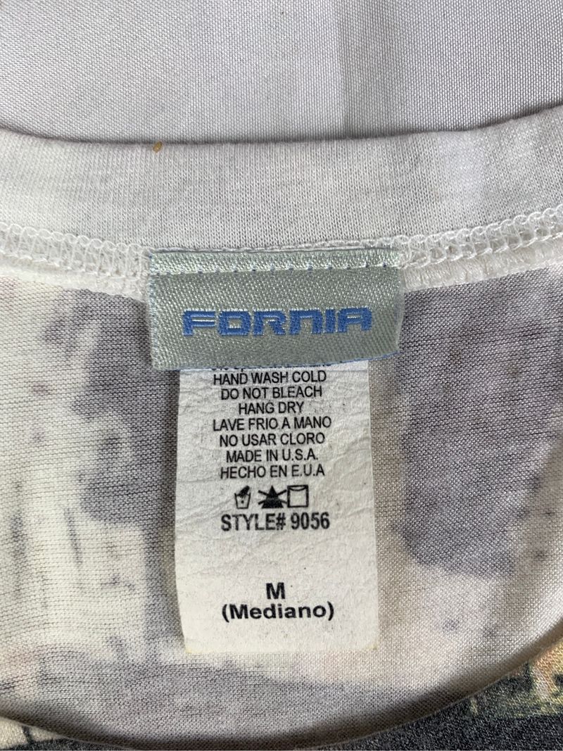 Fornia US Italy Icon Printed Fitted Tee (M), foto 8