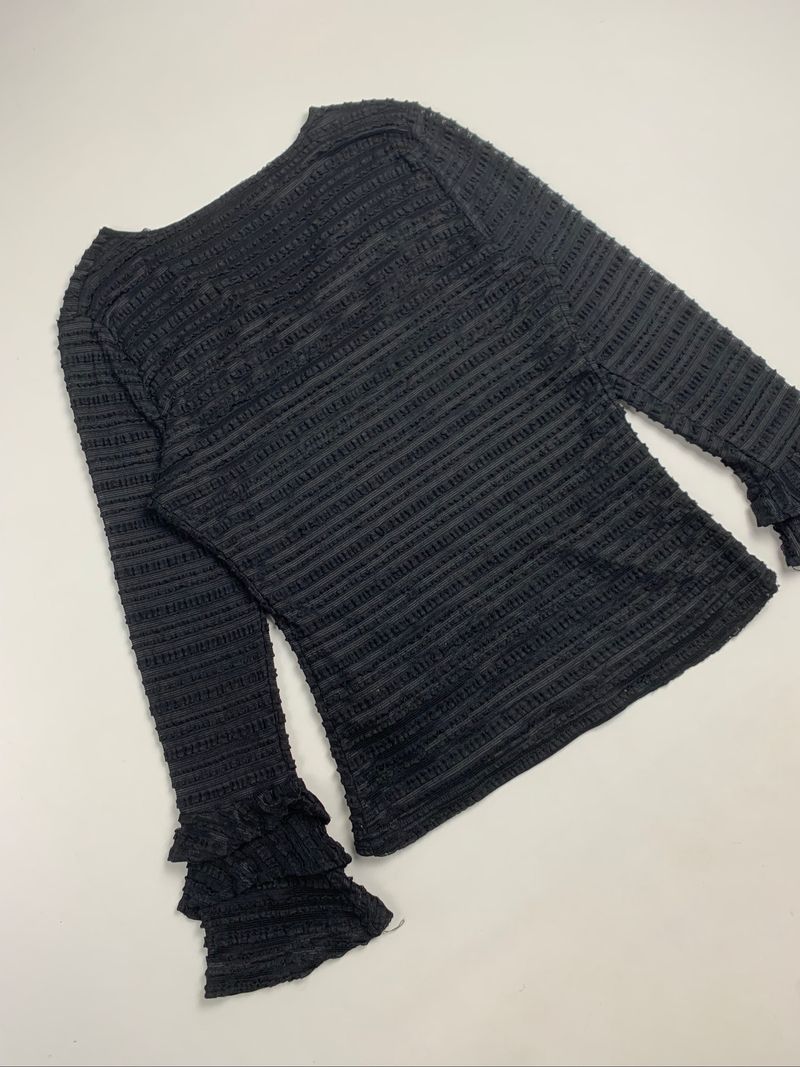Y2k Ruffle Tee Flare Sleeve, foto 9