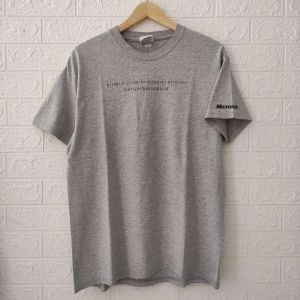 Vintage Y2K T-shirt Pria gray
