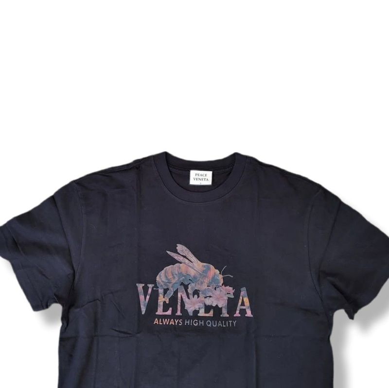 PEACE VENETA BLACK T-SHIRT | KAOS | MNZA, foto 2