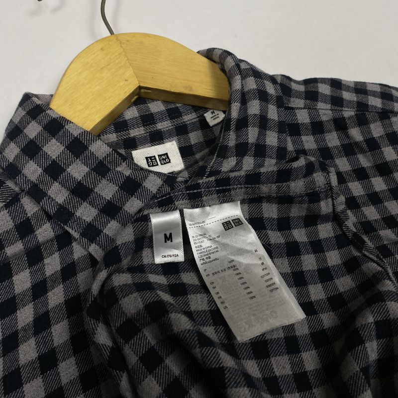 Kemeja Flannel UNIQLO, foto 6