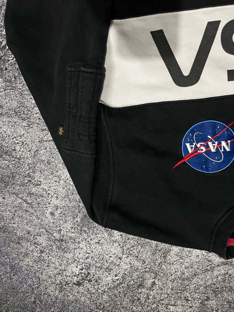 Sweatshirt / Crewneck Alpha industries X NASA, foto 4