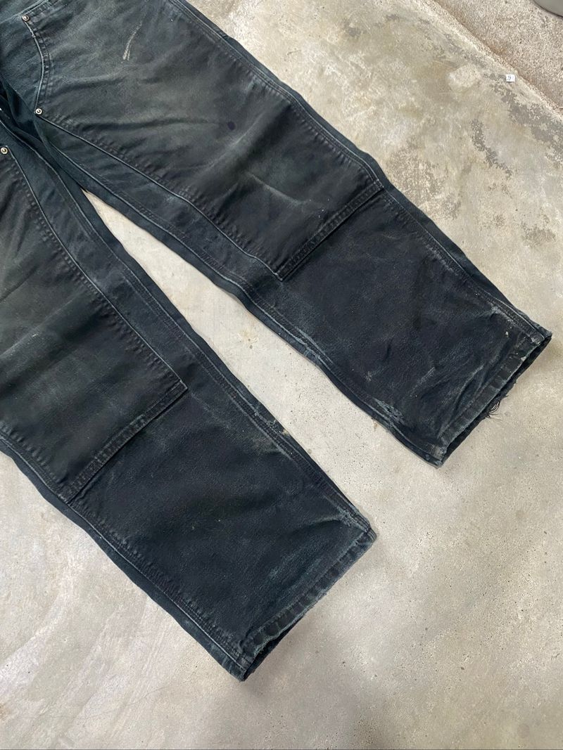 Faded Black Carhartt Double Knee, foto 5
