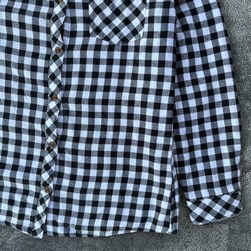 Basic Land Flannel Shirt Sherpa, foto 5