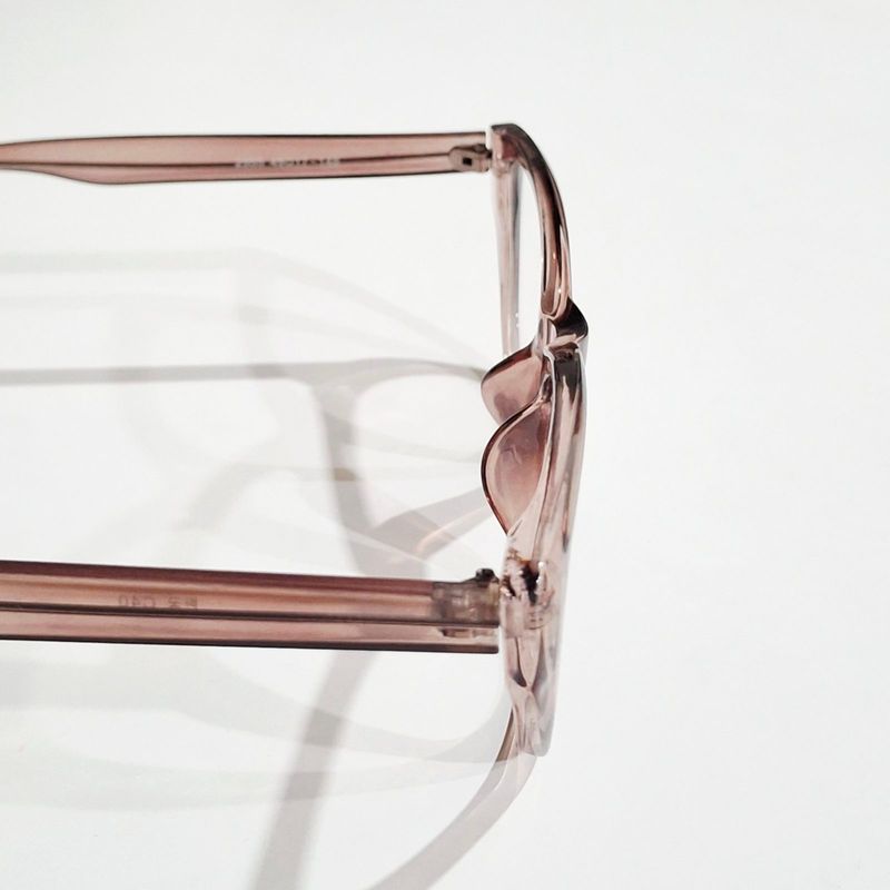 Kacamata Minimalist Semi Cateye, foto 4