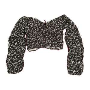 colorbox offshoulder top hitam
