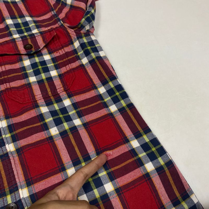 Kemeja Flannel WHO A.U, foto 7