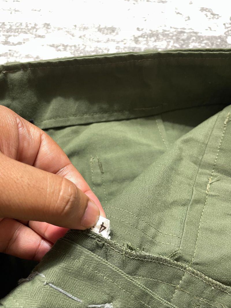 Korean army herringbone fatigue pants, foto 6