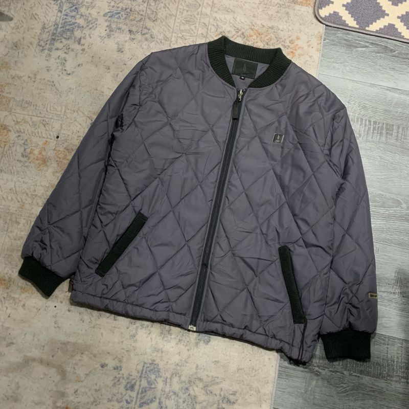 Luxury Puffer jacket Pria gray, foto 2
