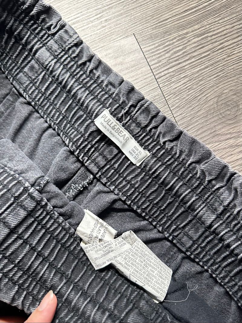barrel jeans (washed black), foto 2