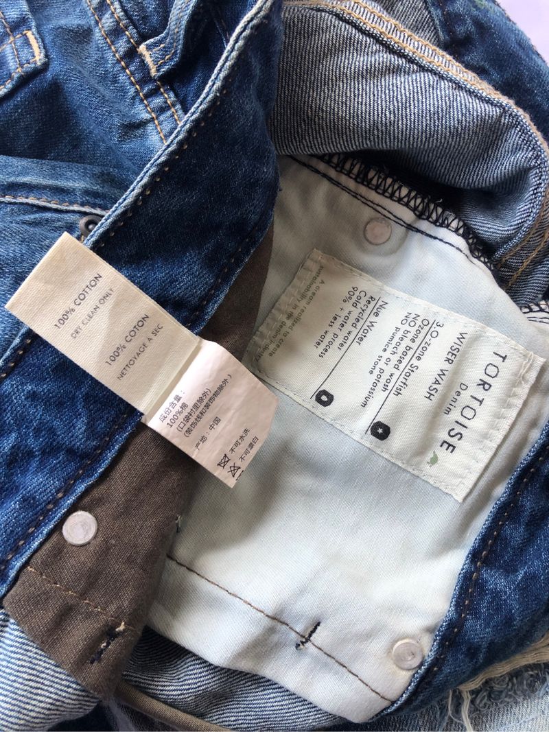 Tortoise jeans, Ripped Selvedge Jeans, foto 6