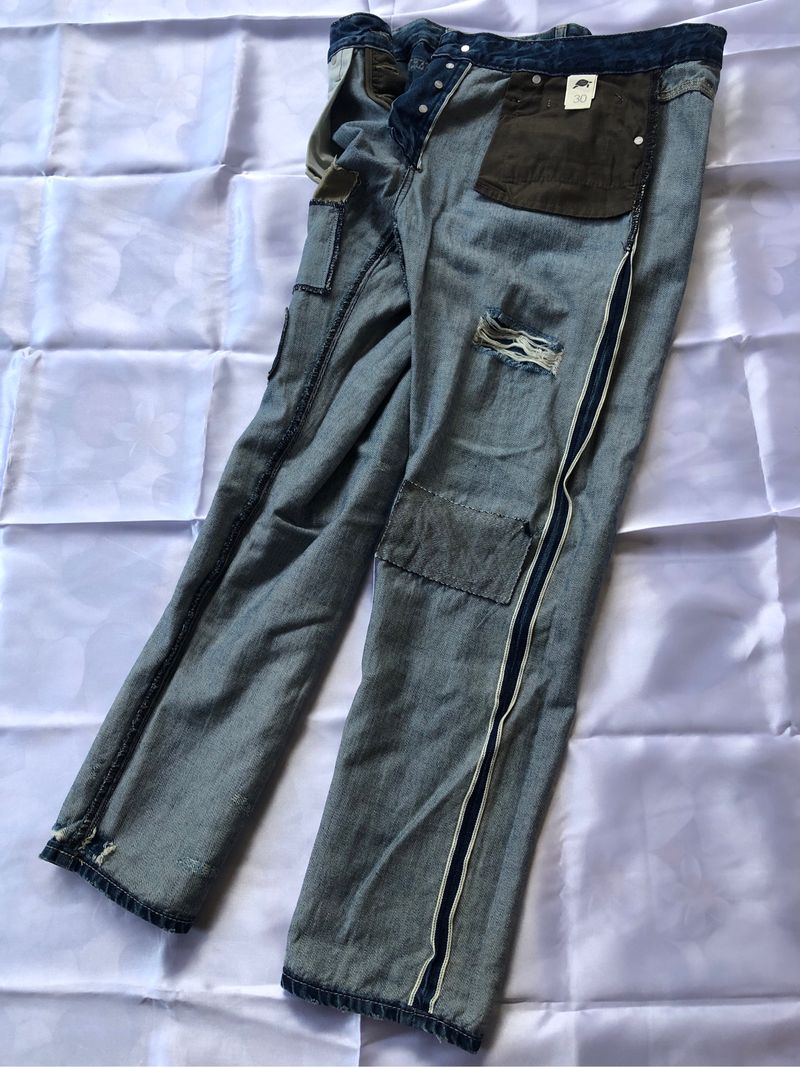 Tortoise jeans, Ripped Selvedge Jeans, foto 8
