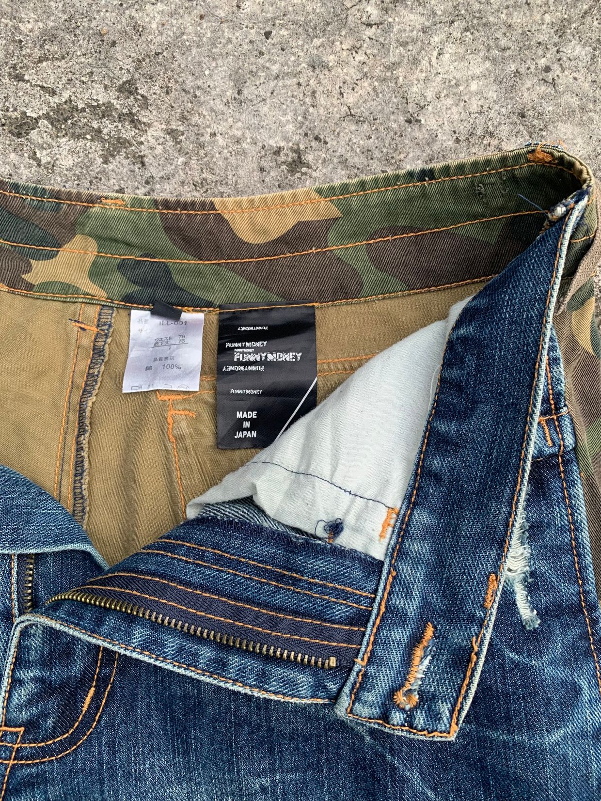 Grunge Indie Jeans Pria blue, foto 5