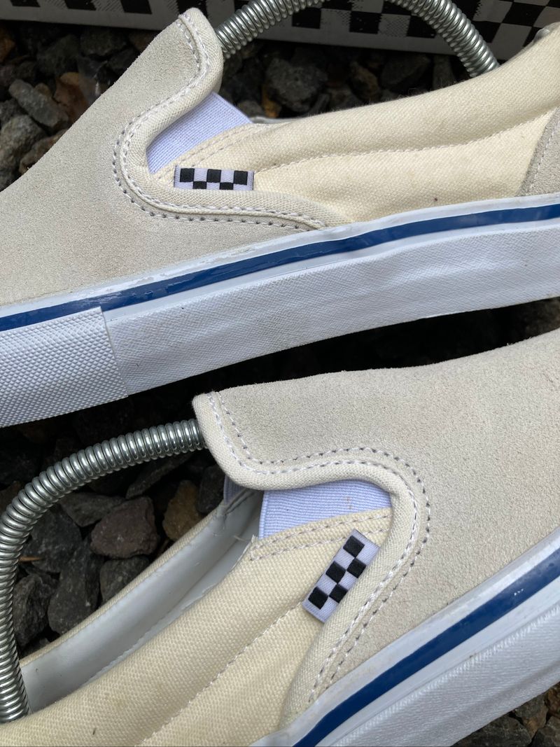 VANS SLIPON BROKEN WHITE PRO SKATE, foto 3
