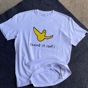 Mark Gonzales Casual T-shirt Pria white