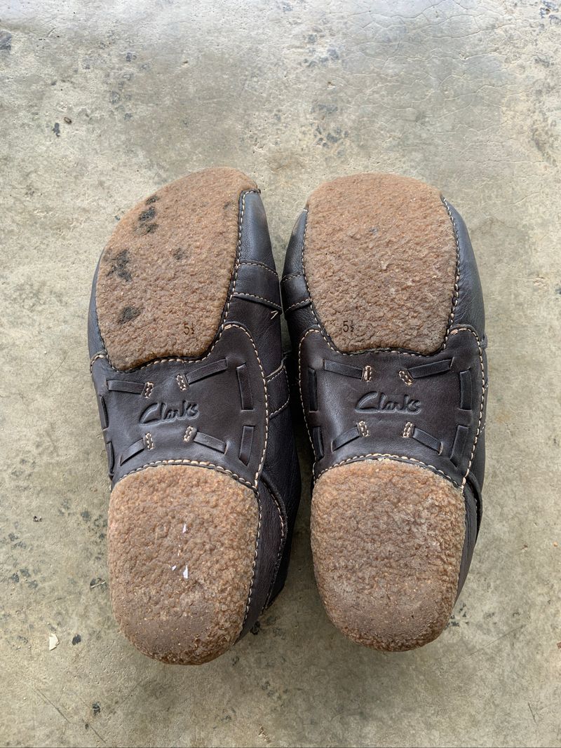 Clarks Active Air Ladies Brown Comfortable Hook & Loop Shoes, foto 8