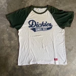 Dickies Streetwear Casual T-shirt Pria white